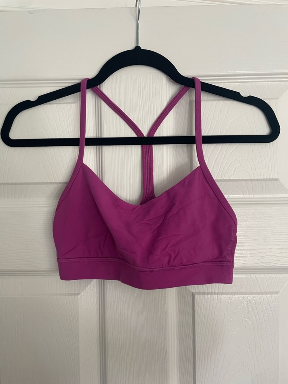 lululemon athletica Fuchsia Strappy Low-Impact Sports Bra